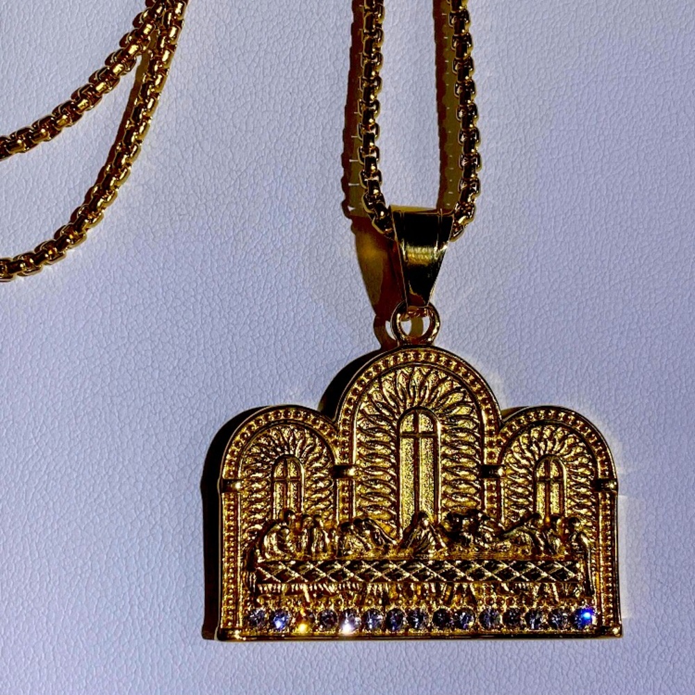 Gold Plated Last Supper